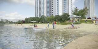 Отель ObolonSky Киев Бюджетный двухместный номер с 1 кроватью-24